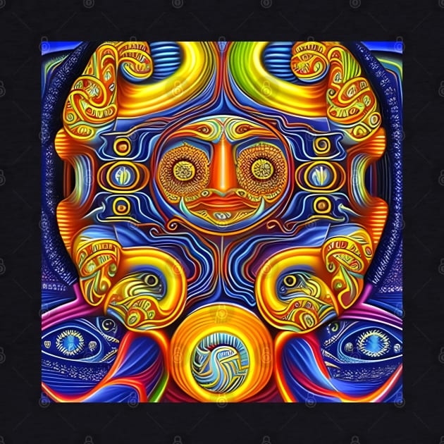 Dosed in the Machine (31) - Trippy Psychedelic Art by TheThirdEye